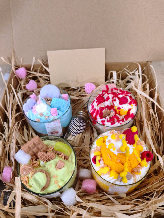 Kit Velas em Forma de Sobremesa