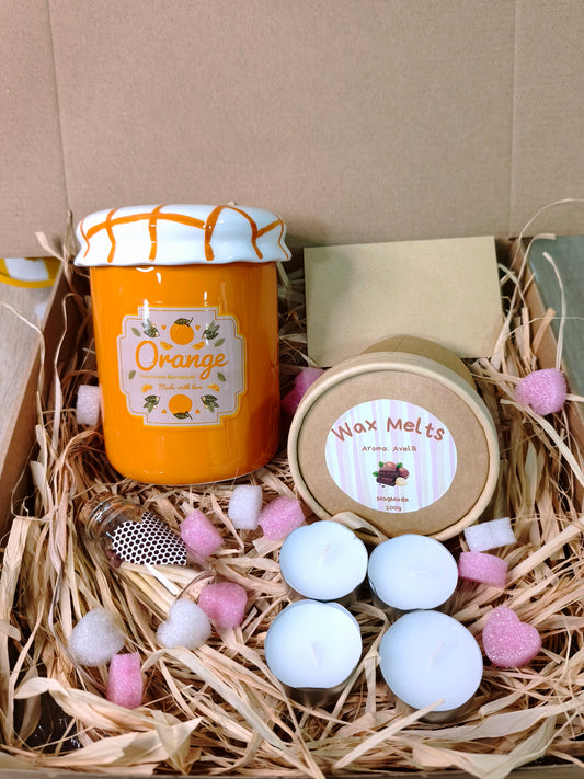Kit Queimador Compota Laranja