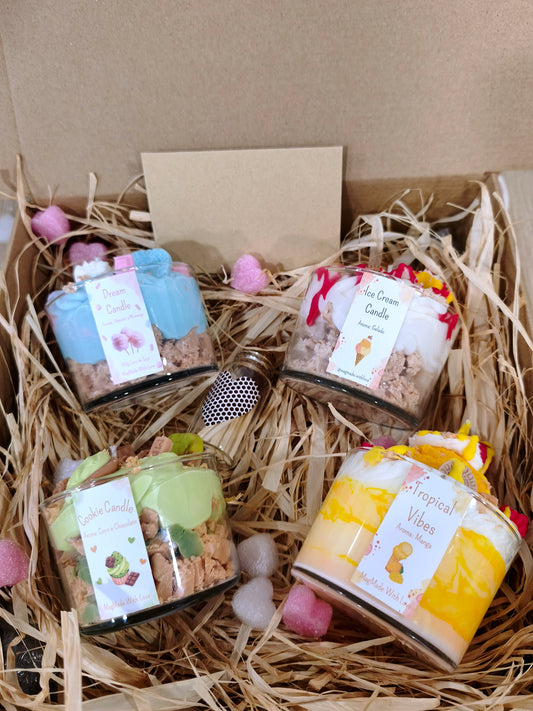 Kit Velas em Forma de Sobremesa