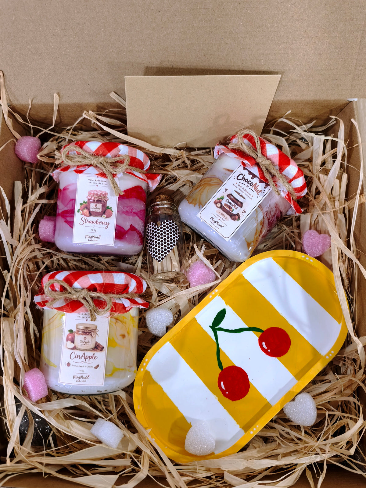 Kit Velas Aromáticas Compotas